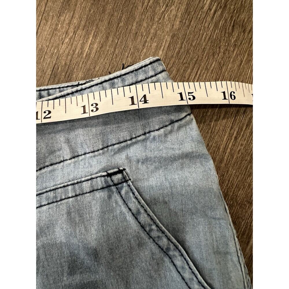 Lascana Shorts Denim Cotton Women's Size 6 Soft Comfortable Boho Beach - Picture 7 of 8